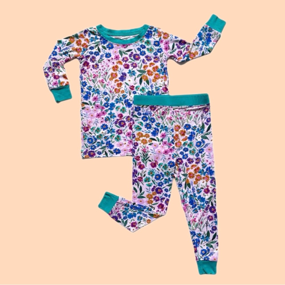 Little Sleepies SweetPea Floral two piece